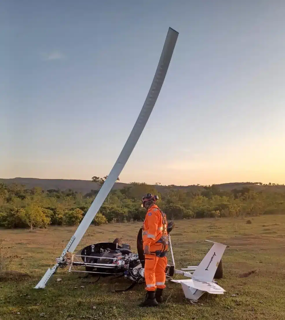 Acidente de Helicóptero na Serra do Cipó Deixa Duas Pessoas Feridas em Minas Gerais