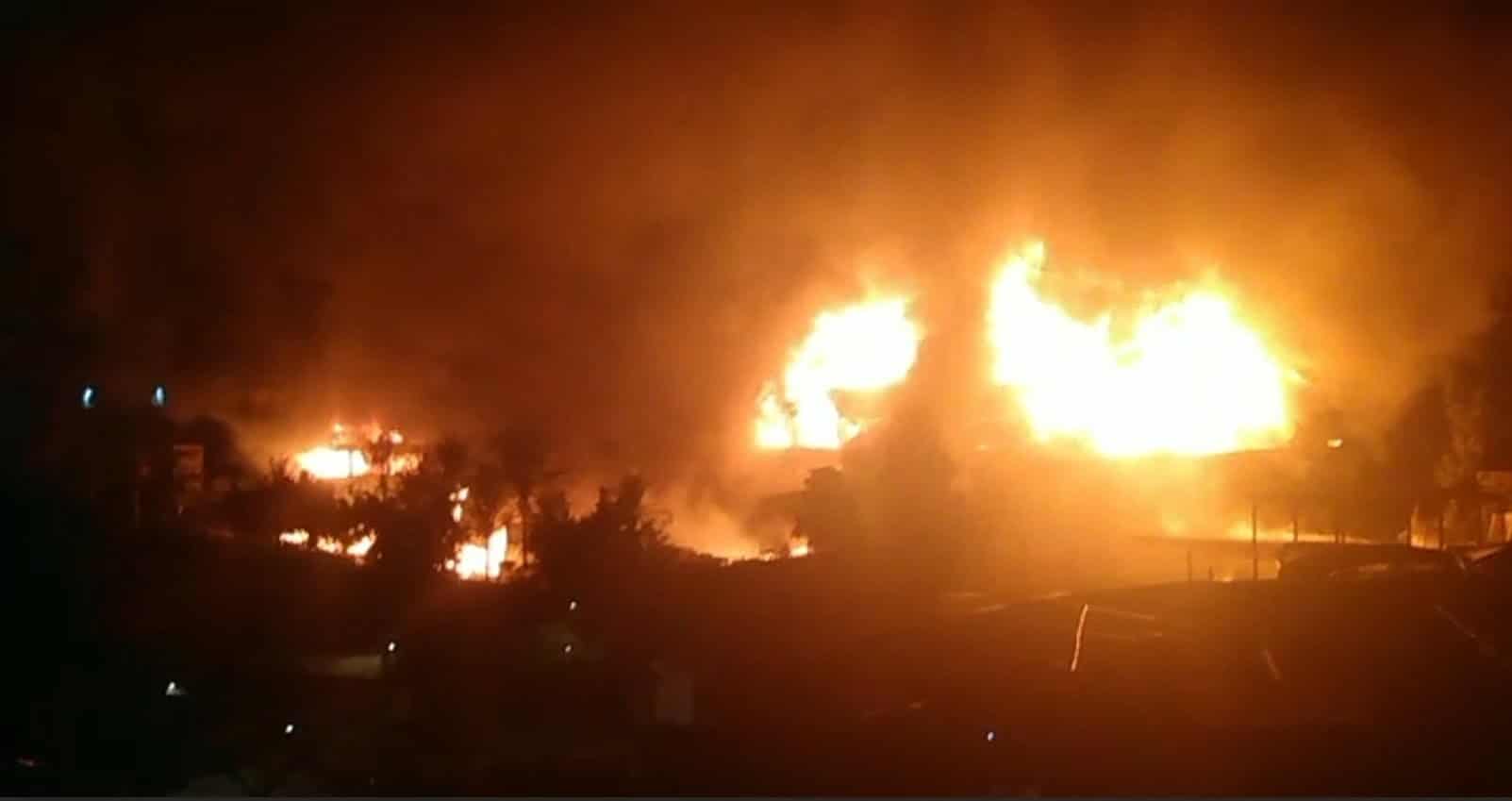 Incêndio atinge indústria química no Jaraguá, na Zona Oeste de São Paulo
