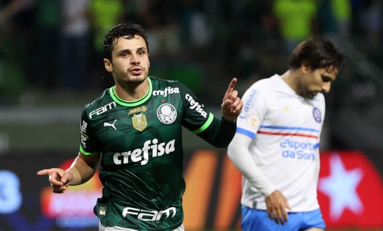Palmeiras vence Bahia por 1 a 0 em partida marcada por atuação de Raphael Veiga