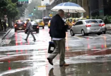 Céu nublado na cidade de São Paulo durante dia frio de inverno