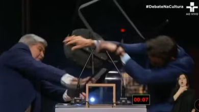 "Cadeirada" de Datena vira meme: Internautas reagem com humor à agressão em debate