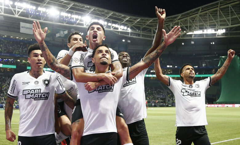 Botafogo vence Palmeiras por 3 a 1 no Allianz Parque e retoma a liderança do Campeonato