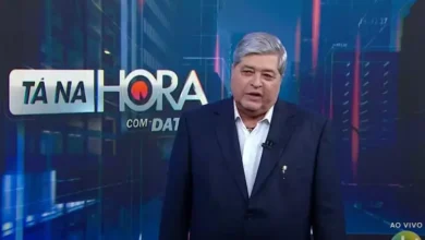 Estreia de Datena no 'Tá na Hora' do SBT