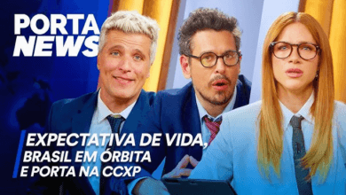 Porta dos Fundos comemora um ano de Porta News com participação de Bruno Gagliasso e Giovanna Ewbank
