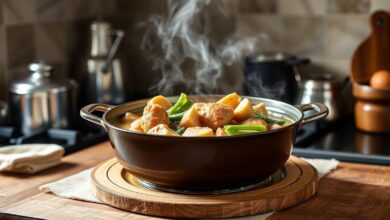 canja-de-galinha-cremosa-e-reconfortante-feita-em-uma-panela-so-e-pronta-em-menos-de--minutos