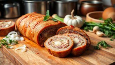 rocambole-de-carne-moida-suculento-e-facil-de-fazer-em-apenas--minutos-com-ingredientes-simples-e