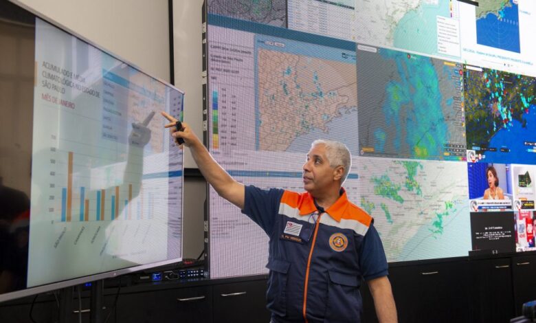 Defesa Civil prorroga gabinete de crise e renova alerta para chuvas até quarta-feira (5)