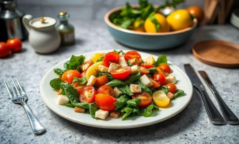 ingredientes-deliciosos-em-um-prato-facil-de-fazer-salada-fresca-em--minutos-sem-cozimento