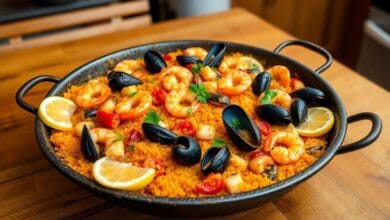 paella-de-frutos-do-mar-de-sabor-incrivel-pronta-em--minutos-e-feita-em-uma-panela-unica