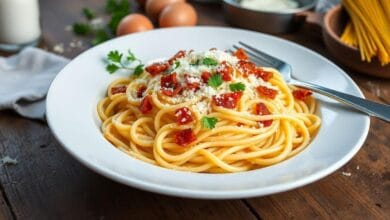 spaghetti-a-carbonara-cremoso-em-menos-de--minutos-com-ingredientes-simples-e-sem-cozinhar