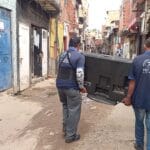Primeiras famílias deixam Favela do Moinho após protestos