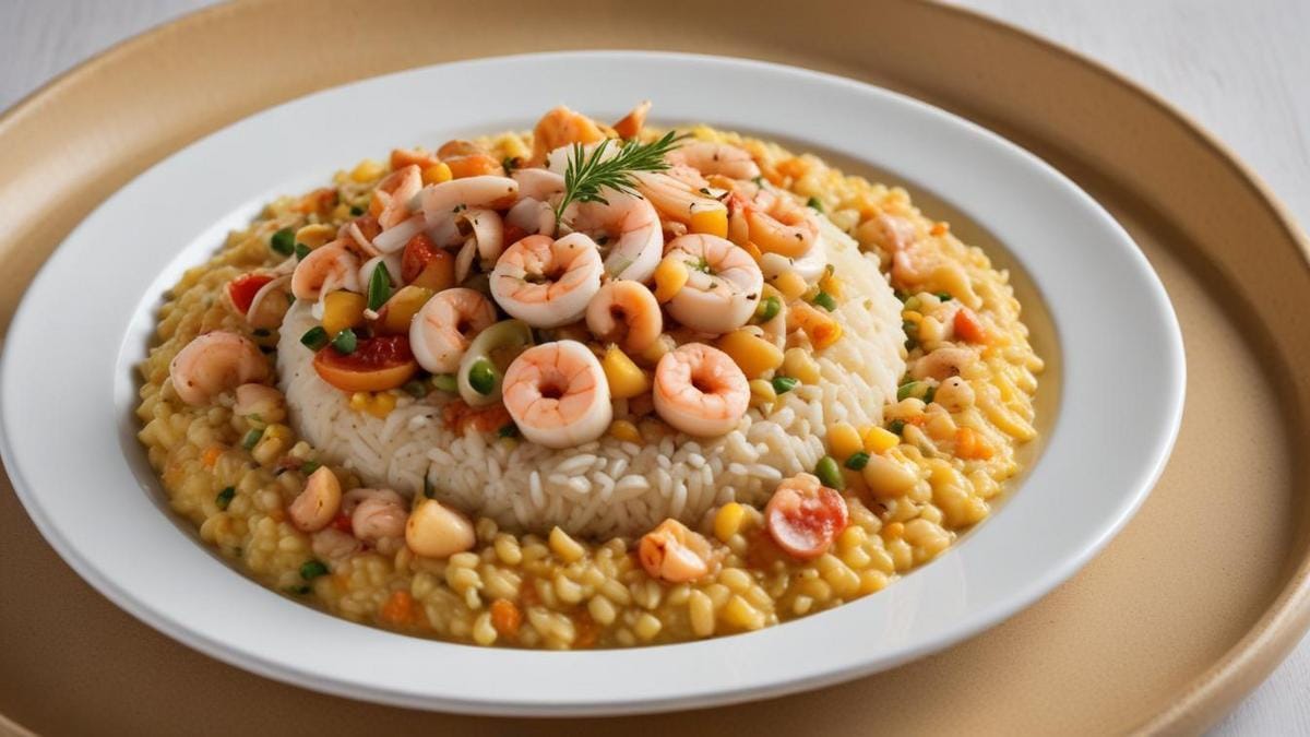 Ingredientes Essenciais para um Risoto de Frutos do Mar Cremoso