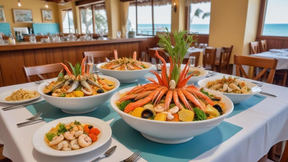 Variações do Risoto de Frutos do Mar
