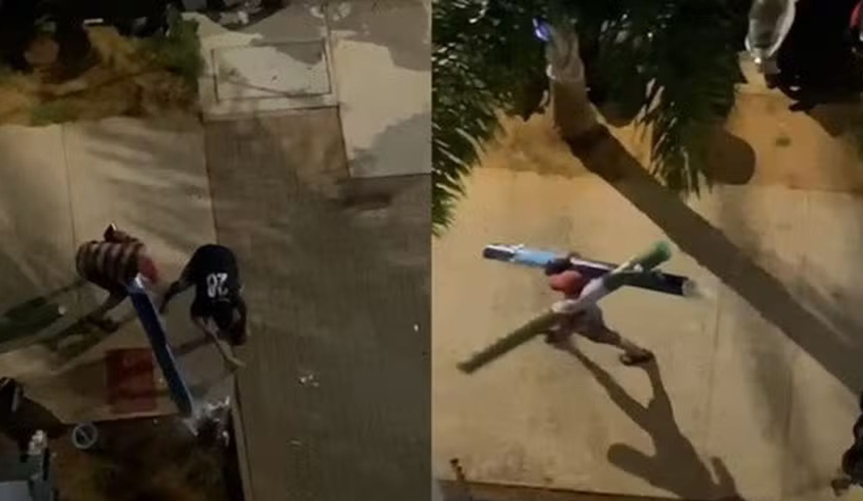 Criminosos arrancam totens de câmeras de segurança a marretadas no Morumbi