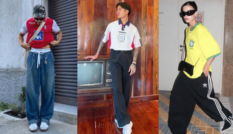 Blokecore: tendência populariza uso de camisas de futebol na moda