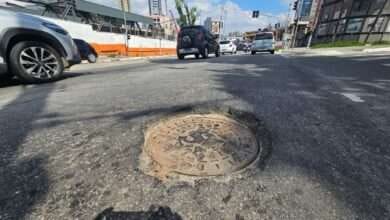 Boca de lobo desnivelada causa acidentes e prejuízos na Freguesia do Ó, Zona Norte de SP