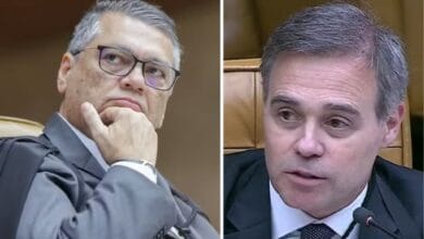 Dino e Mendonça têm discussão acalorada no STF sobre ofensas a ministros