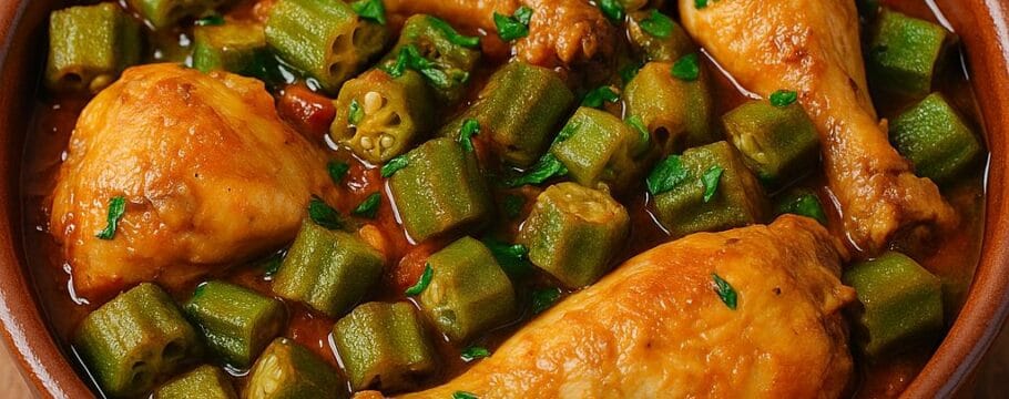 Frango com quiabo: tradição e sabor na mesa dos brasileiros