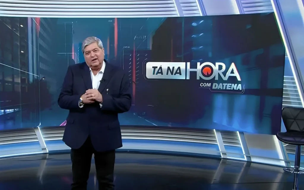 José Luiz Datena deixa o SBT após quatro meses e acerta retorno à RedeTV!