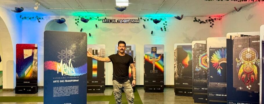 Exposição “Arte que Transforma”, do artista MENA, estreia no Museu Florestal com entrada gratuita