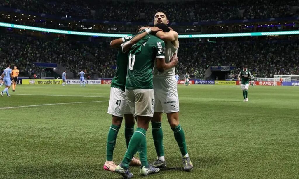 Palmeiras goleia Sporting Cristal por 6 a 0 e avança com 100% na Libertadores