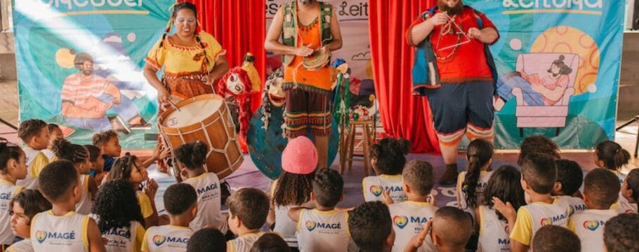CEI Luz e Lápis inaugura biblioteca infantil com 400 livros e programação cultural em Santo Amaro
