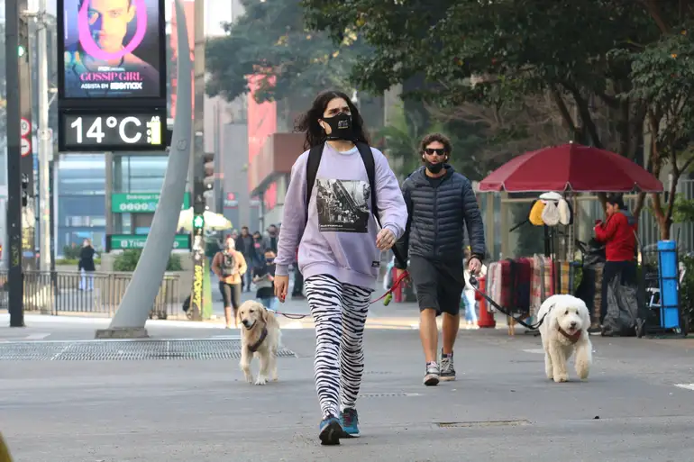 São Paulo registra 14,2°C e bate recorde de frio em 2025
