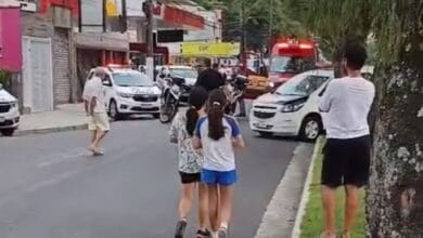 Sargento da PM invade clínica em Santos, mata ex-mulher e fere filha de 10 anos