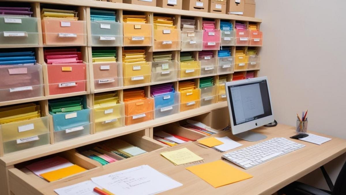 Tipos de Ferramentas de Organização de Arquivos Tipos de Ferramentas de Organização de Arquivos