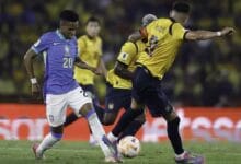 Estreia de Ancelotti termina em empate sem gols entre Brasil e Equador