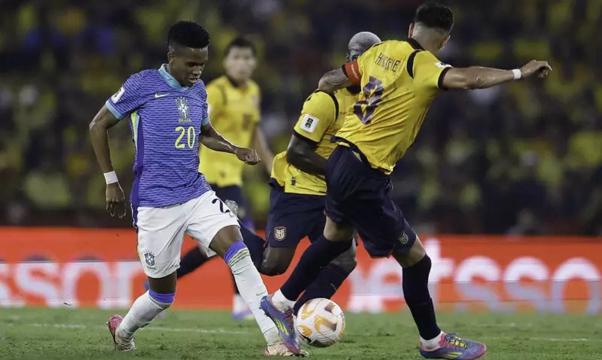 Estreia de Ancelotti termina em empate sem gols entre Brasil e Equador