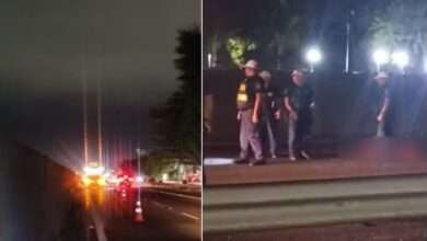 Homem é atropelado por diversos veículos ao tentar atravessar rodovia em Guarujá (SP)