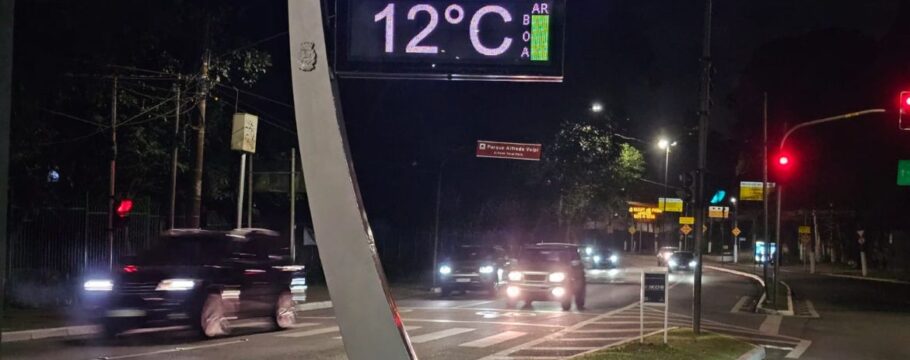 Temperatura em São Paulo se aproxima de 0 °C e registra mínima do ano