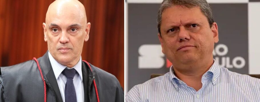 Moraes aciona PGR para avaliar pedido de investigação contra Tarcísio