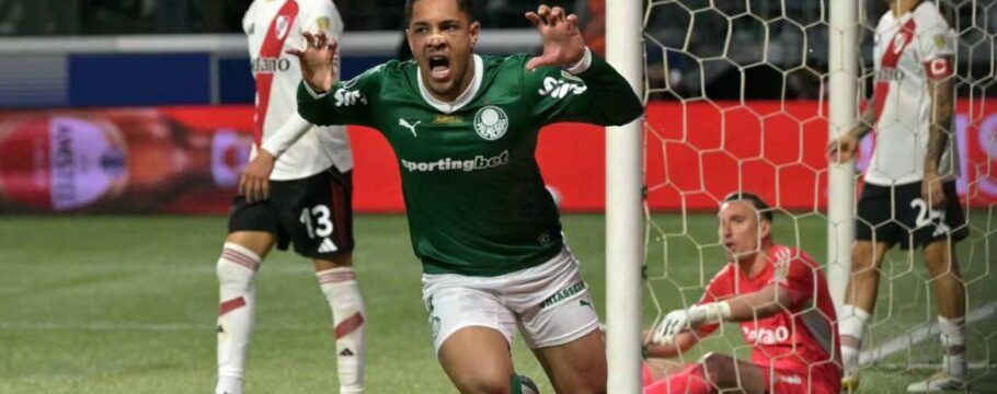 Palmeiras vira sobre o River Plate e garante vaga na semifinal da Libertadores