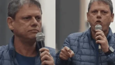 Tarcísio cobra votação da anistia e critica STF durante ato na Paulista