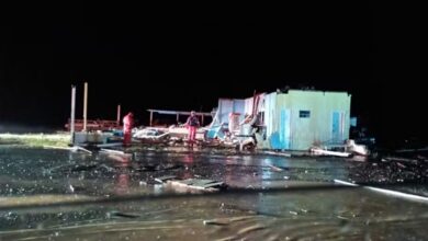 Tornado atinge Rio Bonito do Iguaçu (PR): cerca de 90% da cidade devastada, seis mortos