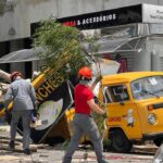 Ventania de quase 100 km/h causa queda de árvores e apagão em São Paulo