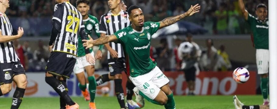 Palmeiras bate Santos e segue invicto no Paulistão