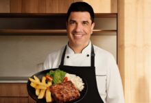 VPJ Alimentos lança primeiro hambúrguer quadrado do Brasil e aposta em Edu Guedes como embaixador