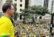 Ato “Acorda Brasil” reúne mais de 20 mil pessoas na Avenida Paulista com críticas a Lula e ao STF