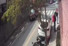 Policial militar é baleado durante assalto em Osasco; ação foi registrada por câmeras