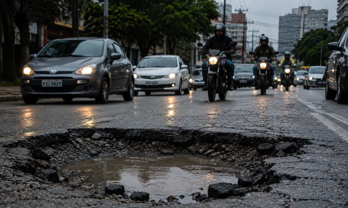 Buracos nas ruas de So Paulo aumentam prejuzos e expem falhas na manuteno viria da capital