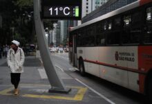 Massa de ar polar derruba temperaturas em São Paulo e pode provocar geada