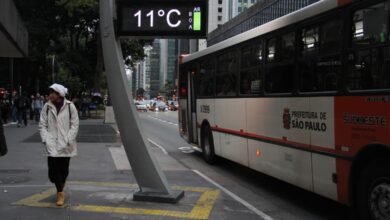 Massa de ar polar derruba temperaturas em São Paulo e pode provocar geada