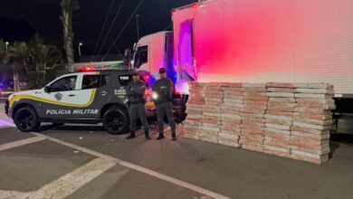 PM apreende 1,5 tonelada de maconha na Rodovia Raposo Tavares, em São Paulo