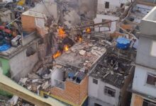 Forte explosão destrói imóveis e mobiliza bombeiros no Jaguaré, zona oeste de SP