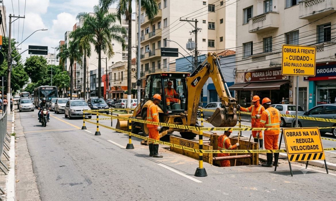 Ateno s obras em SP Como se proteger e identificar riscos em intervenes urbanas