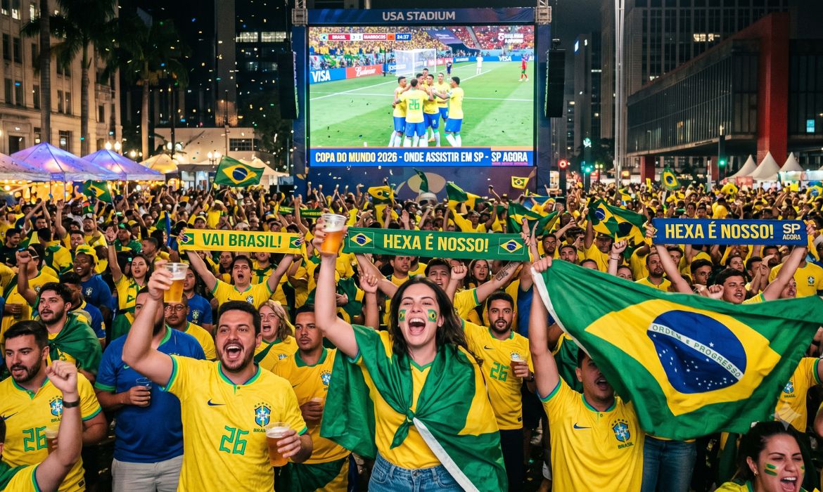 Copa do Mundo 2026 Onde assistir aos jogos em SP e como economizar na torcida