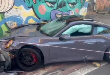 Fábio Giga perde controle de Porsche e se envolve em acidente na Zona Sul de São Paulo